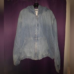 Brand New With Tag Zara Light Blue Denim Mens Jacket